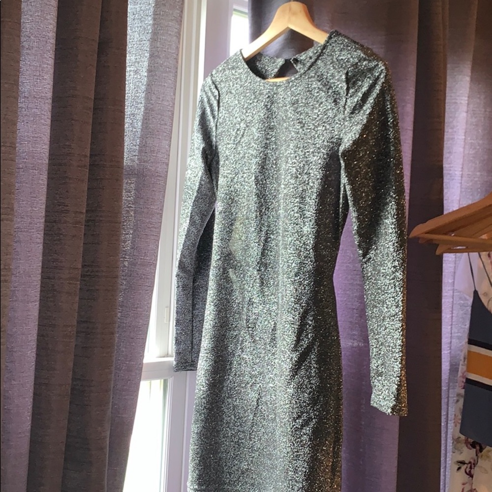 Black Bodycon Dress Sparkle